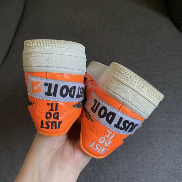 Nike Air Force 1 07 Prm Jdi Air Force Premium Orange 28C HGb60 Youth size 4.5 - Picture 6 of 16